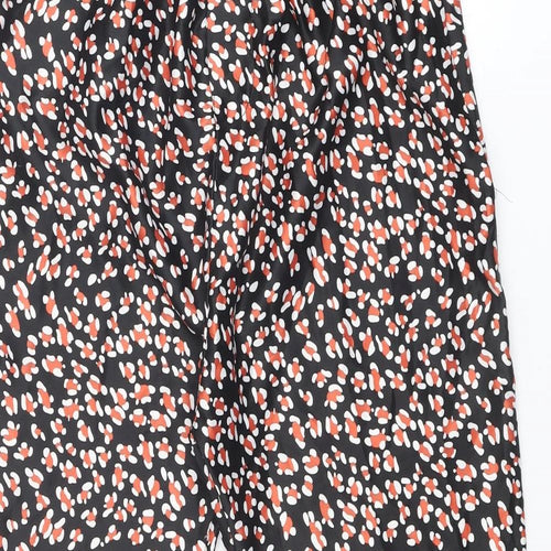 Cotton On Womens Multicoloured Geometric Polyester Trousers Size S Regular
