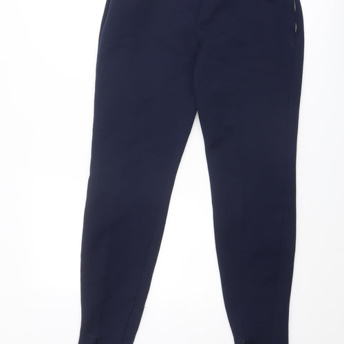 Aspen Womens Blue Polyester Carrot Leggings Size L Regular Zip - Stirrups