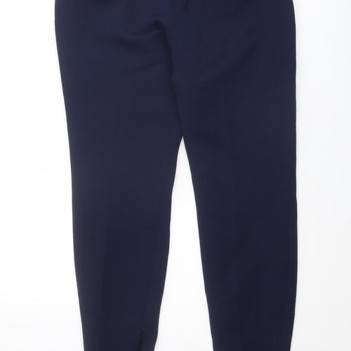 Aspen Womens Blue Polyester Carrot Leggings Size L Regular Zip - Stirrups