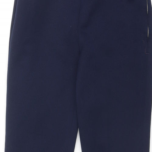 Aspen Womens Blue Polyester Carrot Leggings Size L Regular Zip - Stirrups