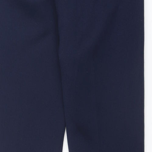 Aspen Womens Blue Polyester Carrot Leggings Size L Regular Zip - Stirrups