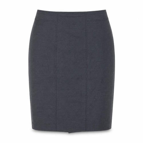 Marks and Spencer Womens Blue Polyester Straight & Pencil Skirt Size 10 Zip