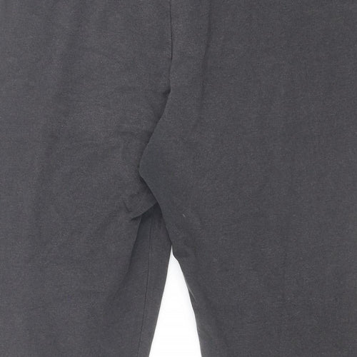 White Stuff Womens Grey Cotton Jogger Leggings Size 18