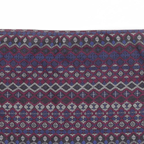 New Look Womens Multicoloured Geometric Polyester Bandage Skirt Size 10
