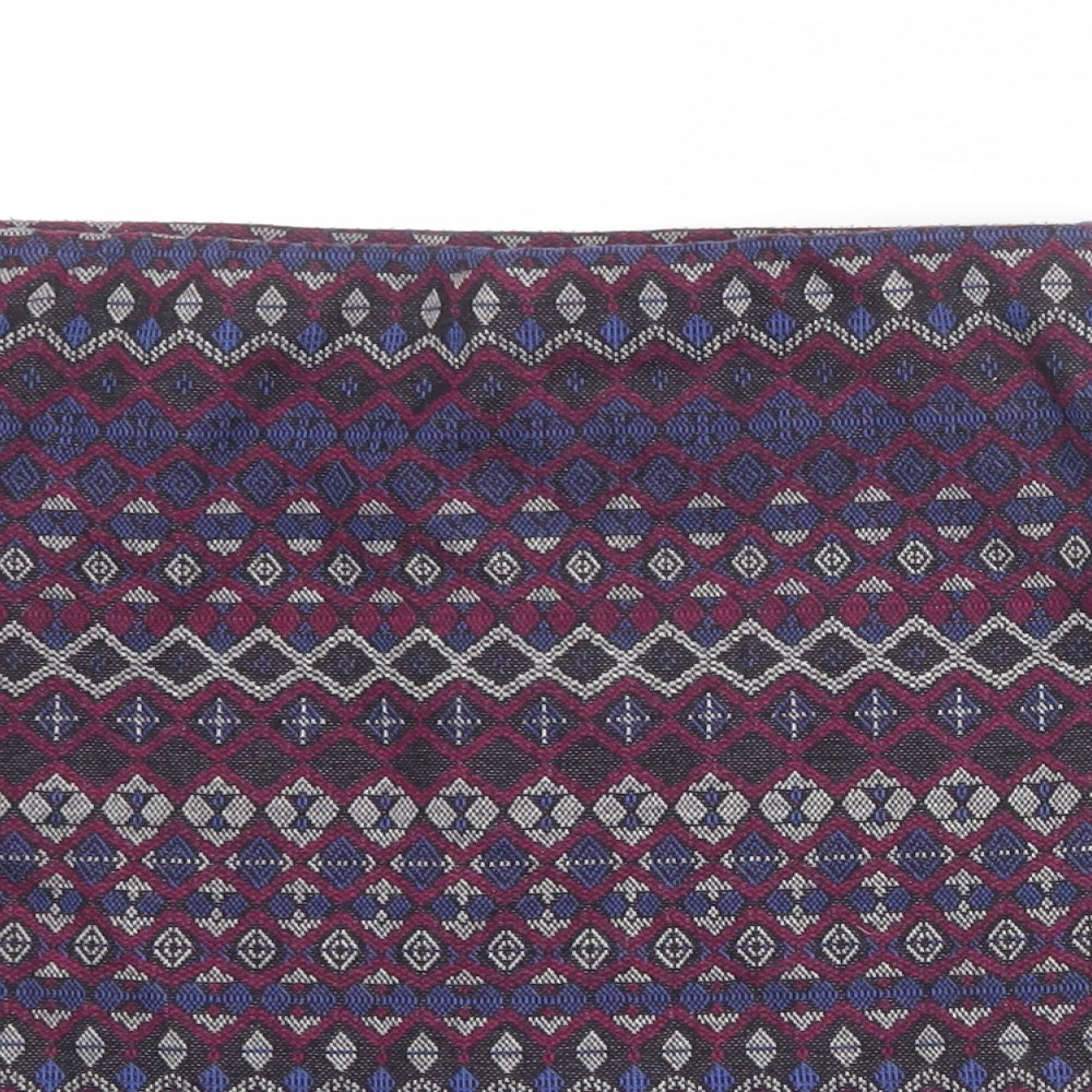 New Look Womens Multicoloured Geometric Polyester Bandage Skirt Size 10