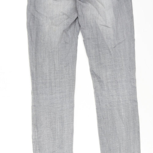 Salsa Womens Grey Cotton Skinny Jeans Size 29 in L30 in Regular Zip