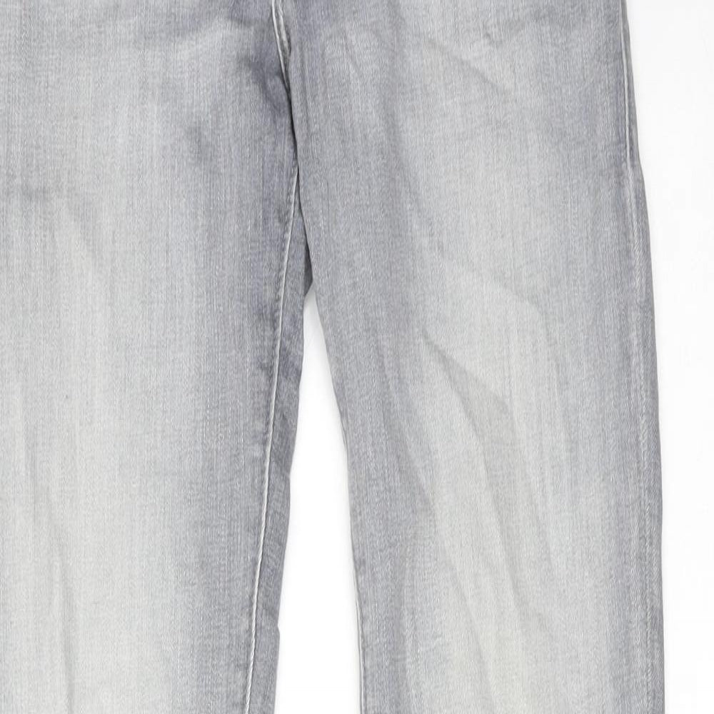 Salsa Womens Grey Cotton Skinny Jeans Size 29 in L30 in Regular Zip