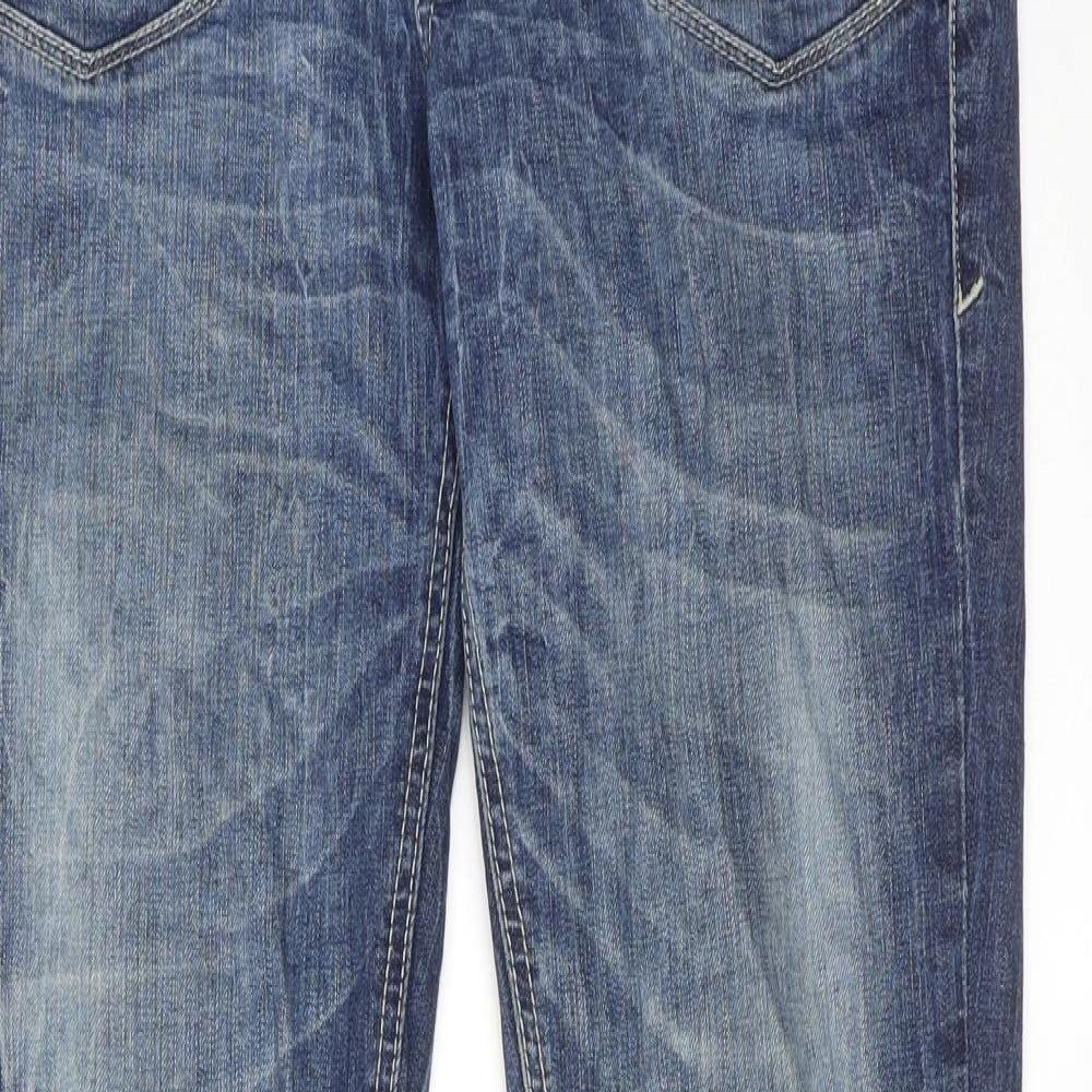 Falmer Heritage Womens Blue Cotton Skinny Jeans Size 10 Regular Zip