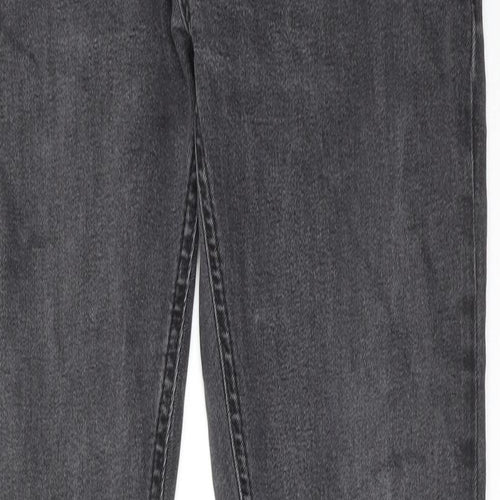 Kiomi Womens Grey Cotton Skinny Jeans Size 32 in L32 in Regular Zip