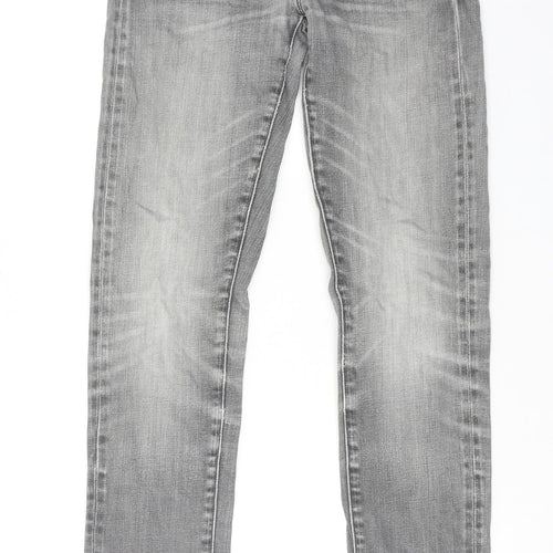 Denim & Supply Womens Grey Cotton Skinny Jeans Size 26 in L32 in Regular Zip
