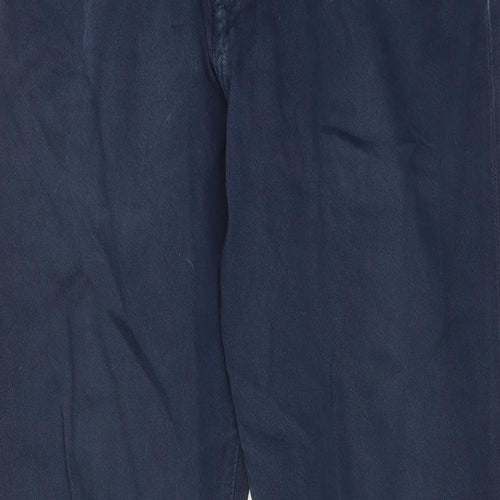 Paul Smith Mens Blue Cotton Skinny Jeans Size 32 in Regular Zip