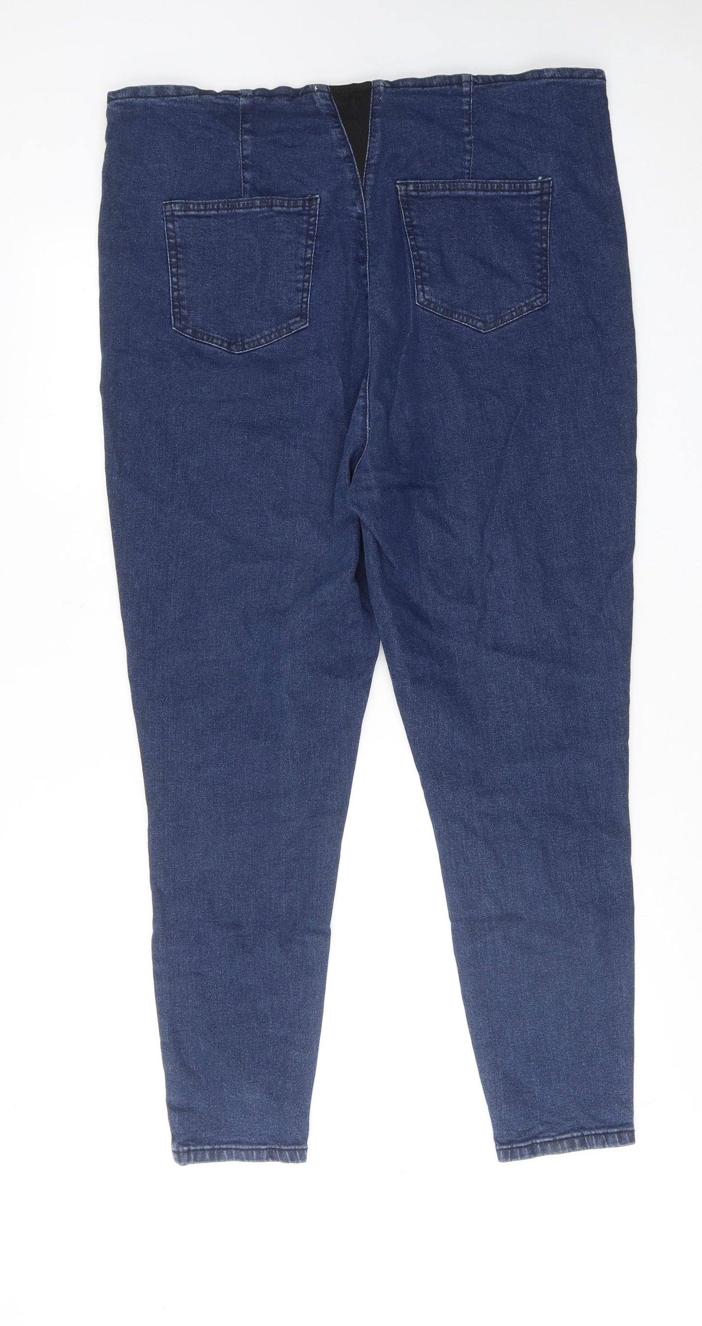 Yours Womens Blue Cotton Jegging Jeans Size 22 Regular