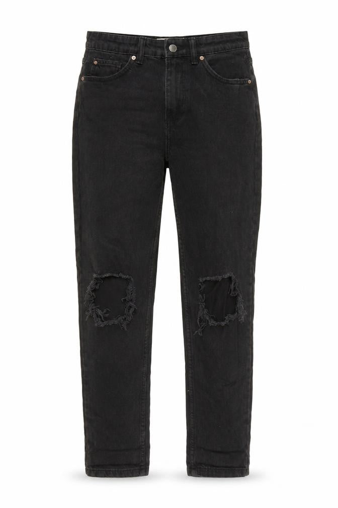Denim & Co. Womens Black Cotton Skinny Jeans Size 10 Regular Zip