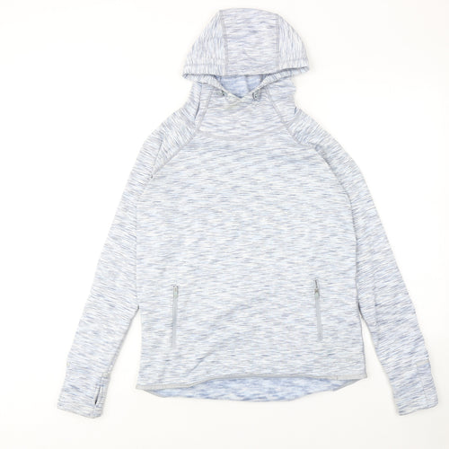 Gap Mens Blue Polyester Pullover Hoodie Size S