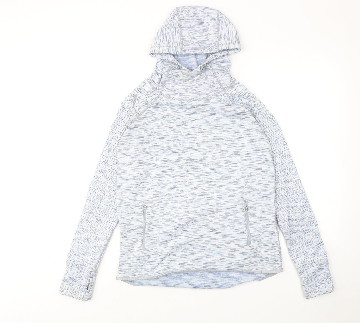 Gap Mens Blue Polyester Pullover Hoodie Size S