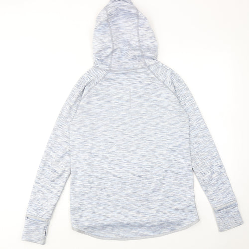 Gap Mens Blue Polyester Pullover Hoodie Size S