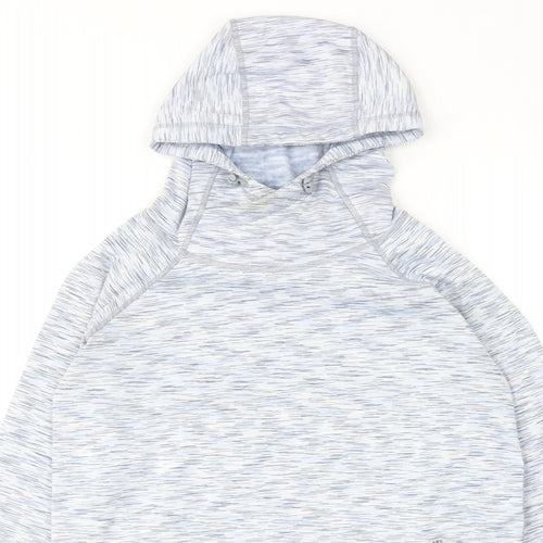 Gap Mens Blue Polyester Pullover Hoodie Size S