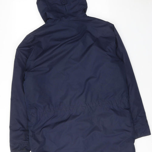Cragho Mens Blue Windbreaker Jacket Size M Zip