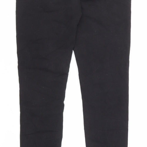 Denim & Co. Womens Black Cotton Skinny Jeans Size 10 Regular Zip