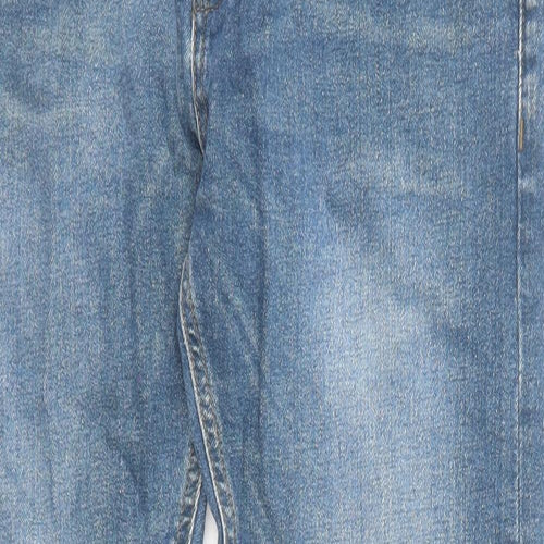 NEXT Mens Blue Cotton Skinny Jeans Size 30 in Regular Zip