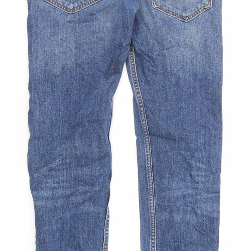 Levi's Mens Blue Cotton Skinny Jeans Size 30 in L32 in Regular Zip