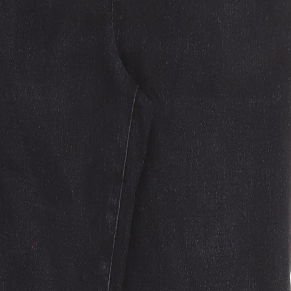 George Womens Black Cotton Jegging Jeans Size 12 Regular