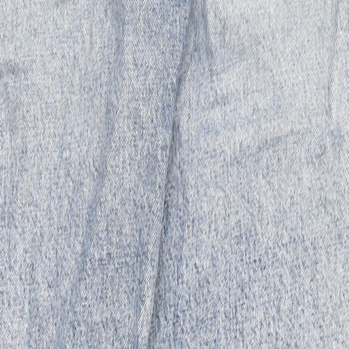 Tommy Hilfiger Womens Blue Cotton Straight Jeans Size 26 in Regular Zip