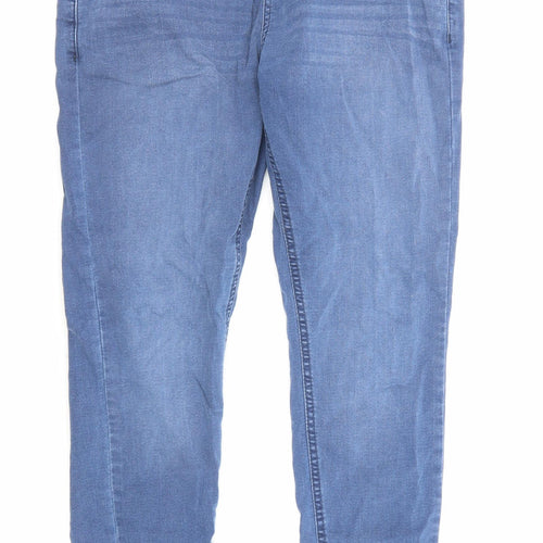 Breakout Womens Blue Cotton Skinny Jeans Size 32 in Regular Zip