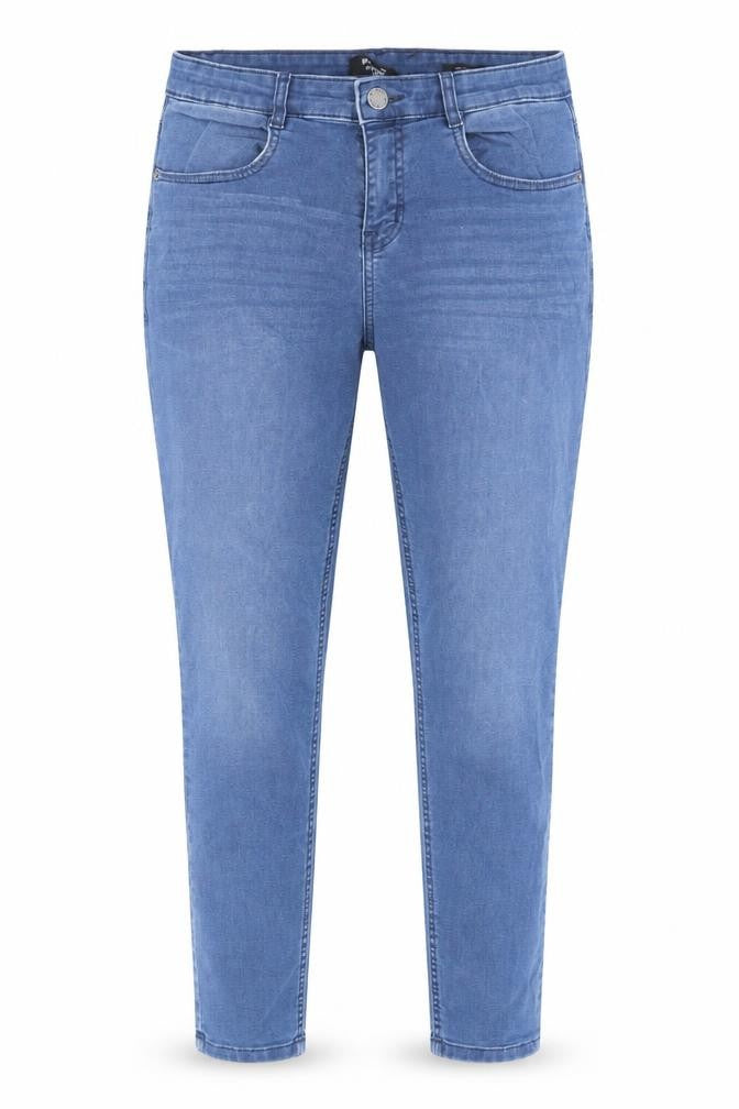 Breakout Womens Blue Cotton Skinny Jeans Size 32 in Regular Zip