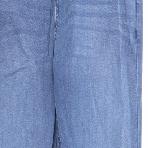 Breakout Womens Blue Cotton Skinny Jeans Size 32 in Regular Zip