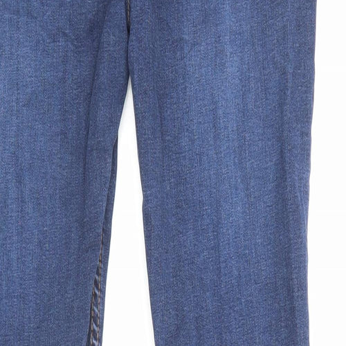 Breakout Womens Blue Cotton Skinny Jeans Size 32 in Regular Zip