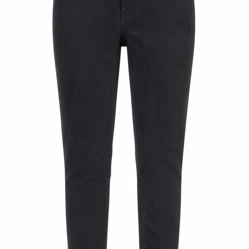 Mango Womens Black Cotton Skinny Jeans Size 10 Regular Zip