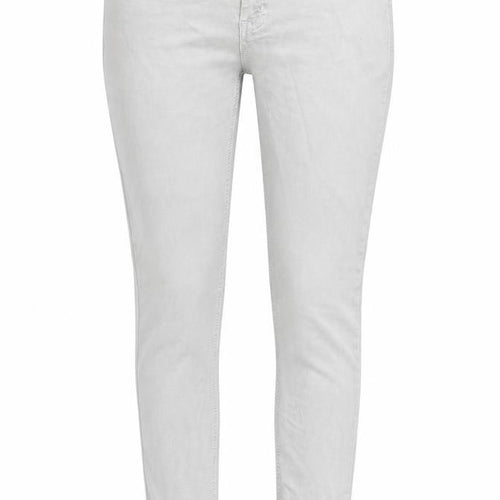 Mango Womens Grey Cotton Skinny Jeans Size 10 Regular Zip