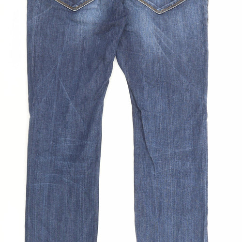 Levi's Mens Blue Cotton Skinny Jeans Size 31 in Regular Zip
