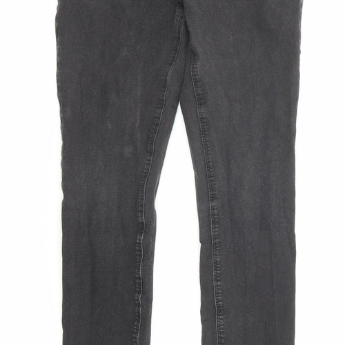 Replay Womens Black Cotton Skinny Jeans Size 28 in L32 in Regular Zip
