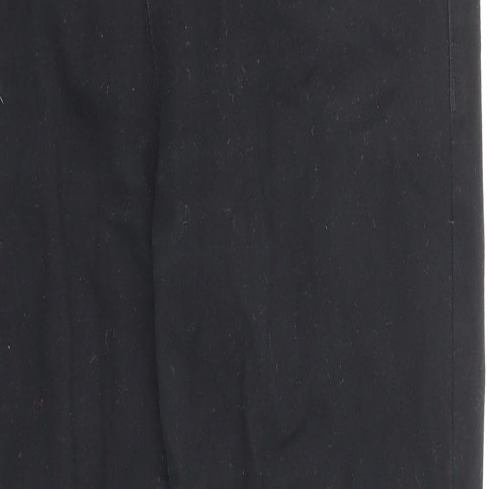 New Look Womens Black Cotton Skinny Jeans Size 10 Regular Zip