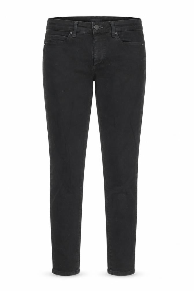 Uniqlo Womens Black Cotton Skinny Jeans Size 29 in L33 in Regular Zip