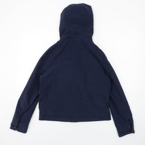 Marks and Spencer Womens Blue Jacket Size 10 Zip