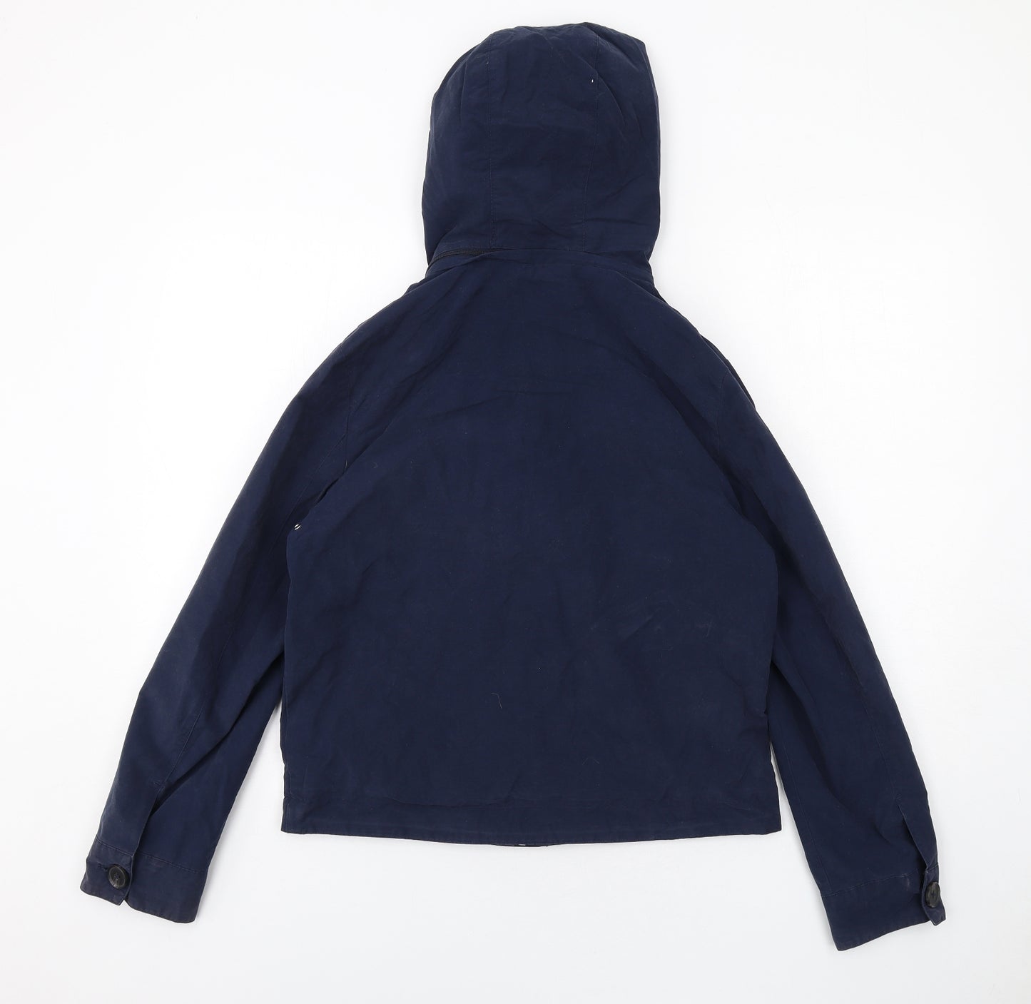 Marks and Spencer Womens Blue Jacket Size 10 Zip
