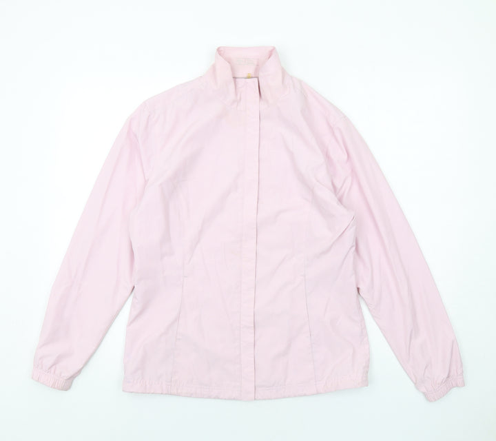 Callaway Womens Pink Jacket Size M Zip