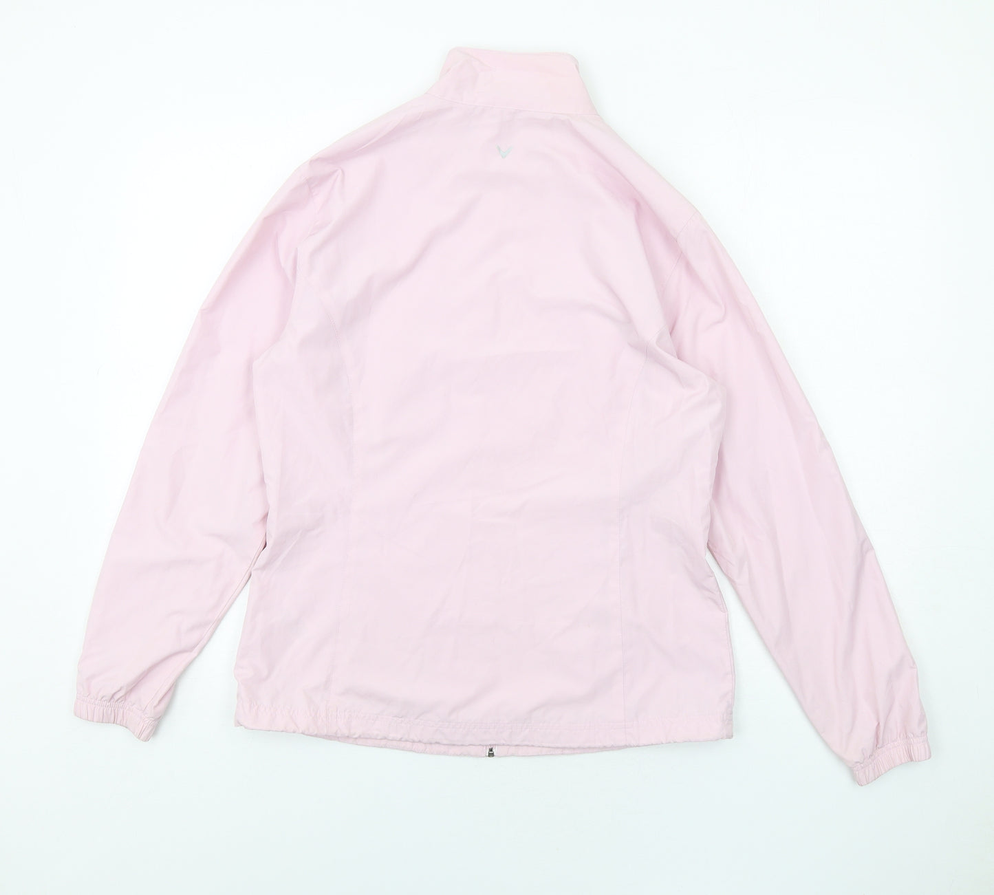 Callaway Womens Pink Jacket Size M Zip