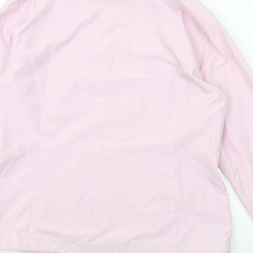 Callaway Womens Pink Jacket Size M Zip