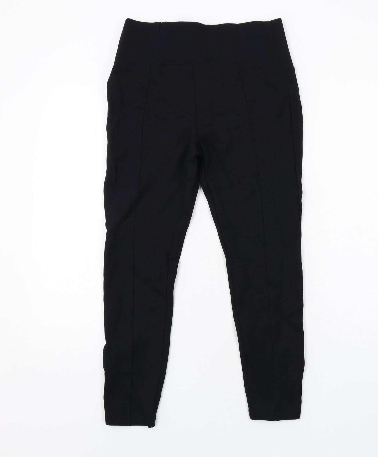 Marks and Spencer Womens Black Viscose Capri Leggings Size 10
