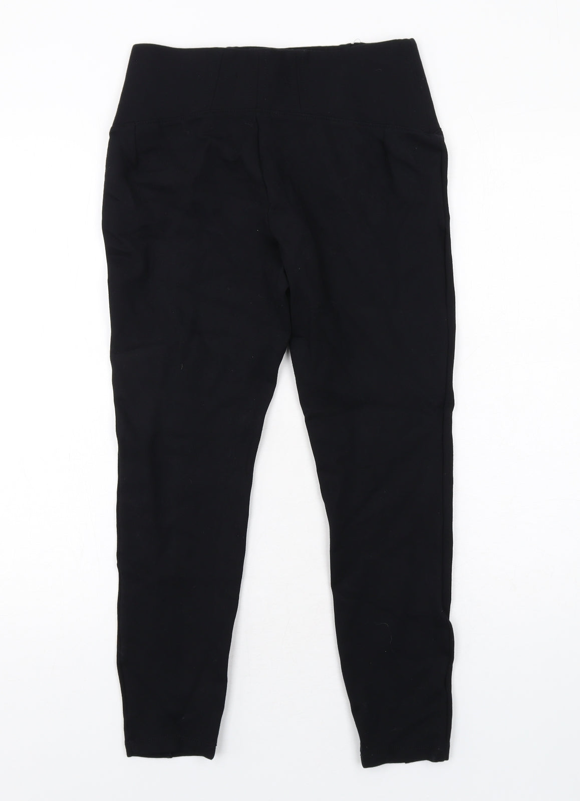 Marks and Spencer Womens Black Viscose Capri Leggings Size 10