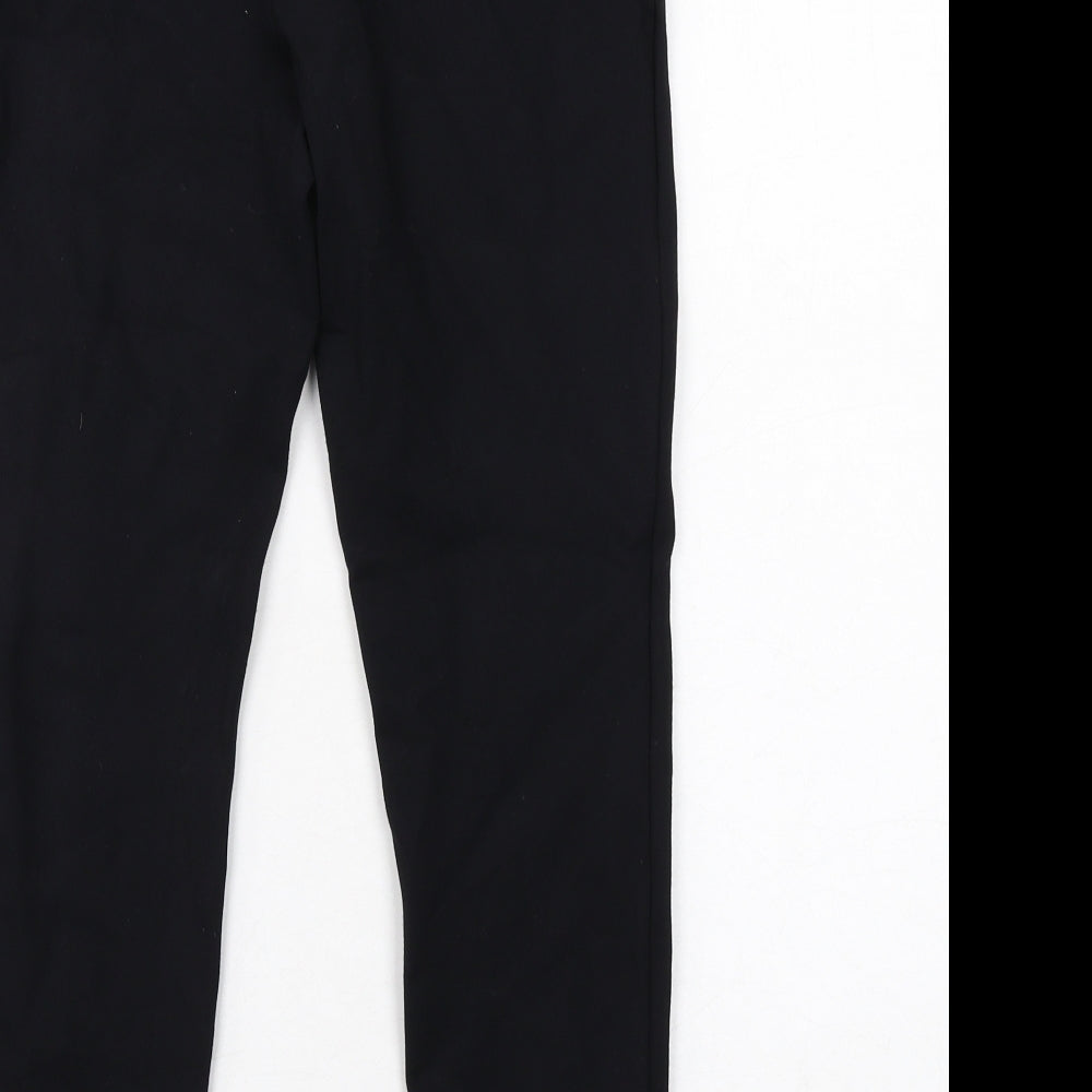 Marks and Spencer Womens Black Viscose Capri Leggings Size 10
