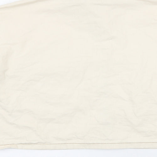 Topshop Womens Ivory Jacket Size M Zip