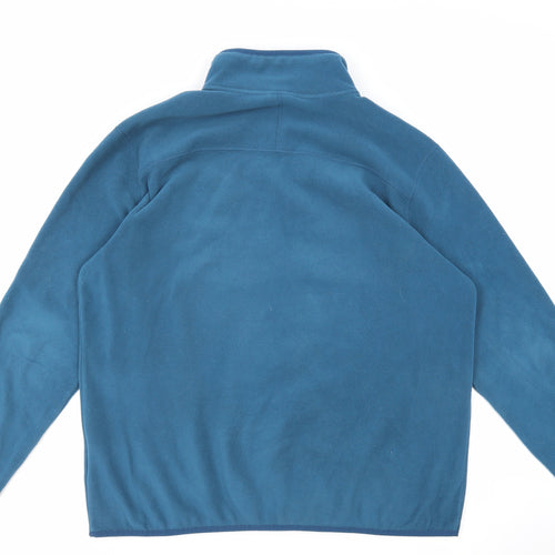 The North Face Mens Blue Polyester Pullover Sweatshirt Size XL