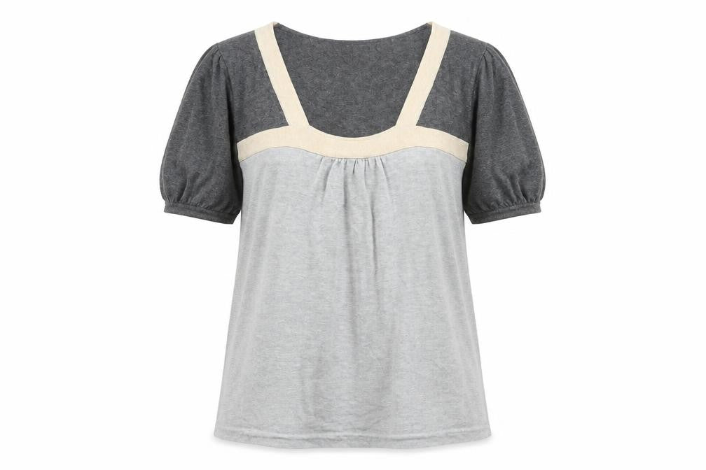 Front view of Next women’s multicoloured 100% cotton basic t-shirt, size UK 10, round neck