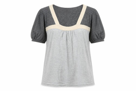 Front view of Next women’s multicoloured 100% cotton basic t-shirt, size UK 10, round neck