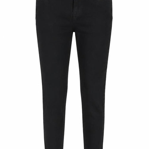 Denim & Co. Womens Black Cotton Skinny Jeans Size 10 Regular Zip